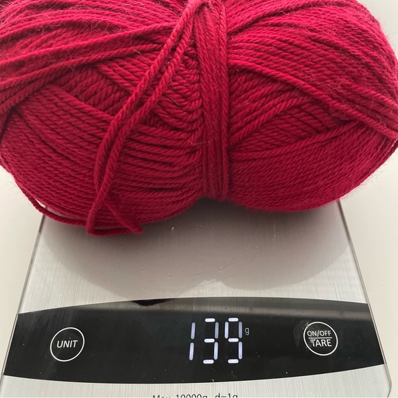 Red Heart Soft Yarn Bundle - Wine color - Scarf Crochet Project - Picture 11 of 12